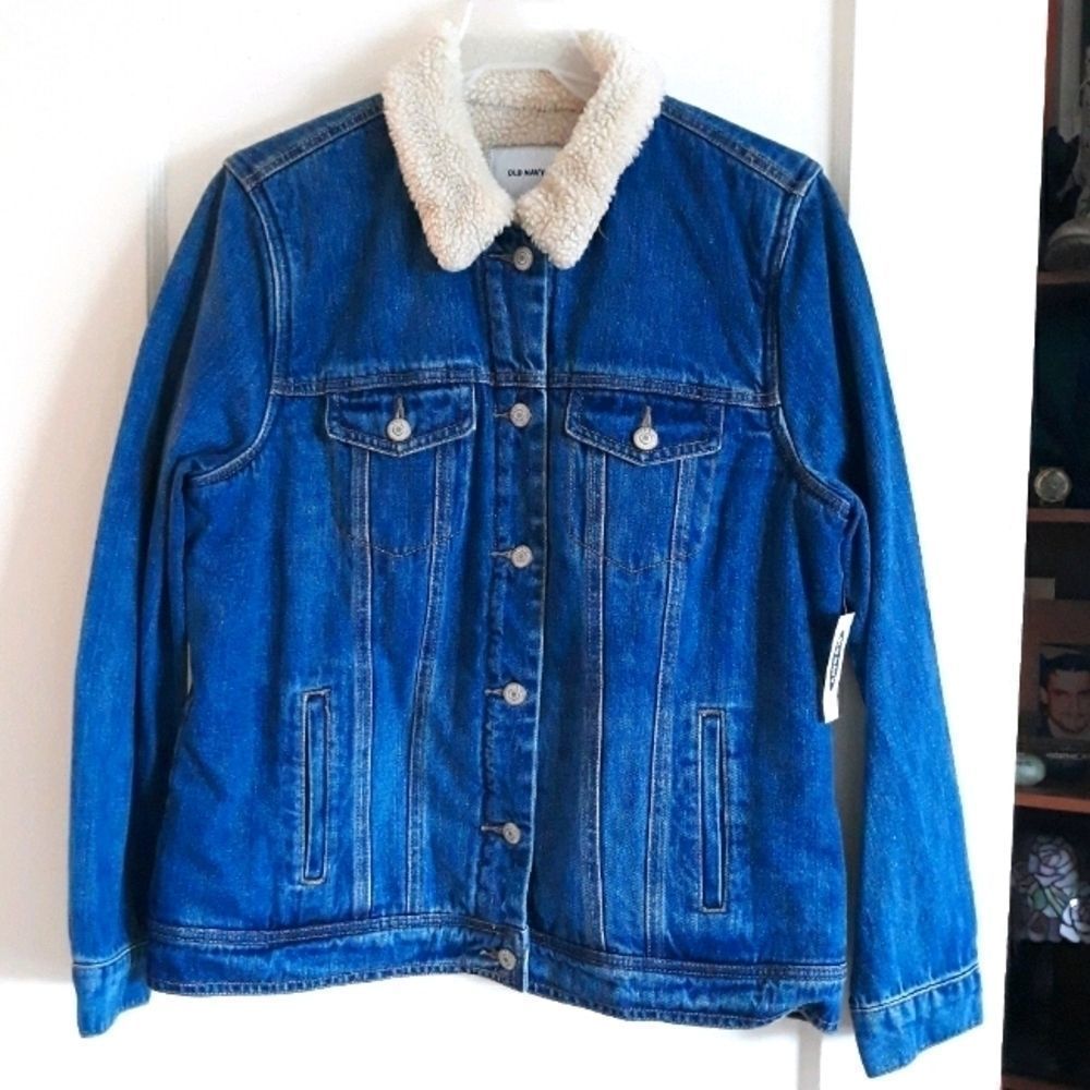 NWT fury lined jean jacket